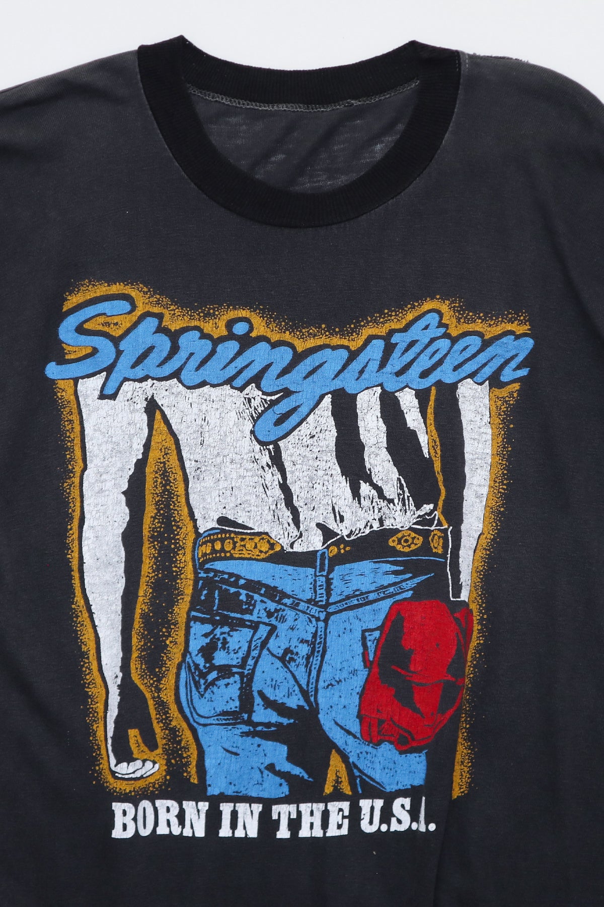 BRUCE SPRINGSTEEN / BORN IN THE U.S.A. TEE SHIRTS（80s）