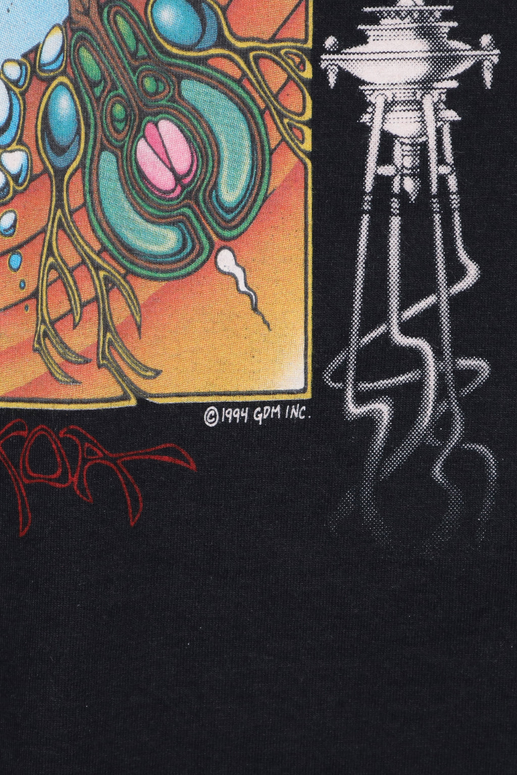 GRATEFUL DEAD / CHRIS PINKERTON GRAPHIC TEE SHIRTS（90s）