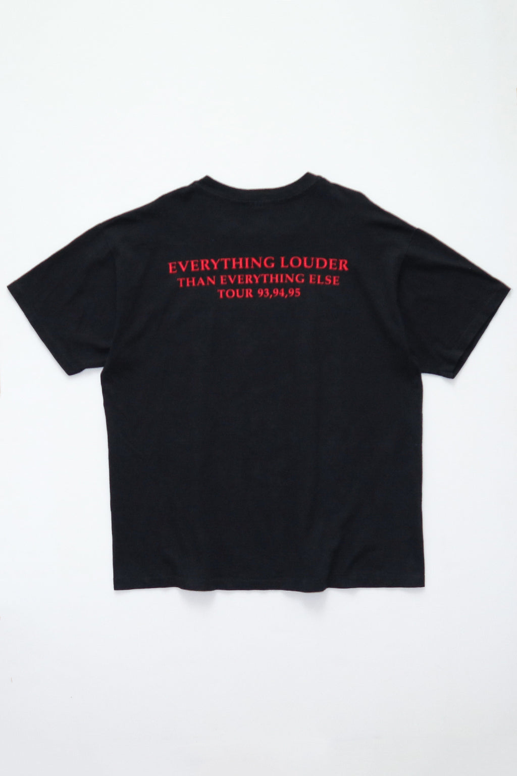 MEAT LOAF/ EVERYTHING LOUDER THAN EVERYTHING ELSE TOUR 93, 94, 95 TEE SHIRTS（90s）