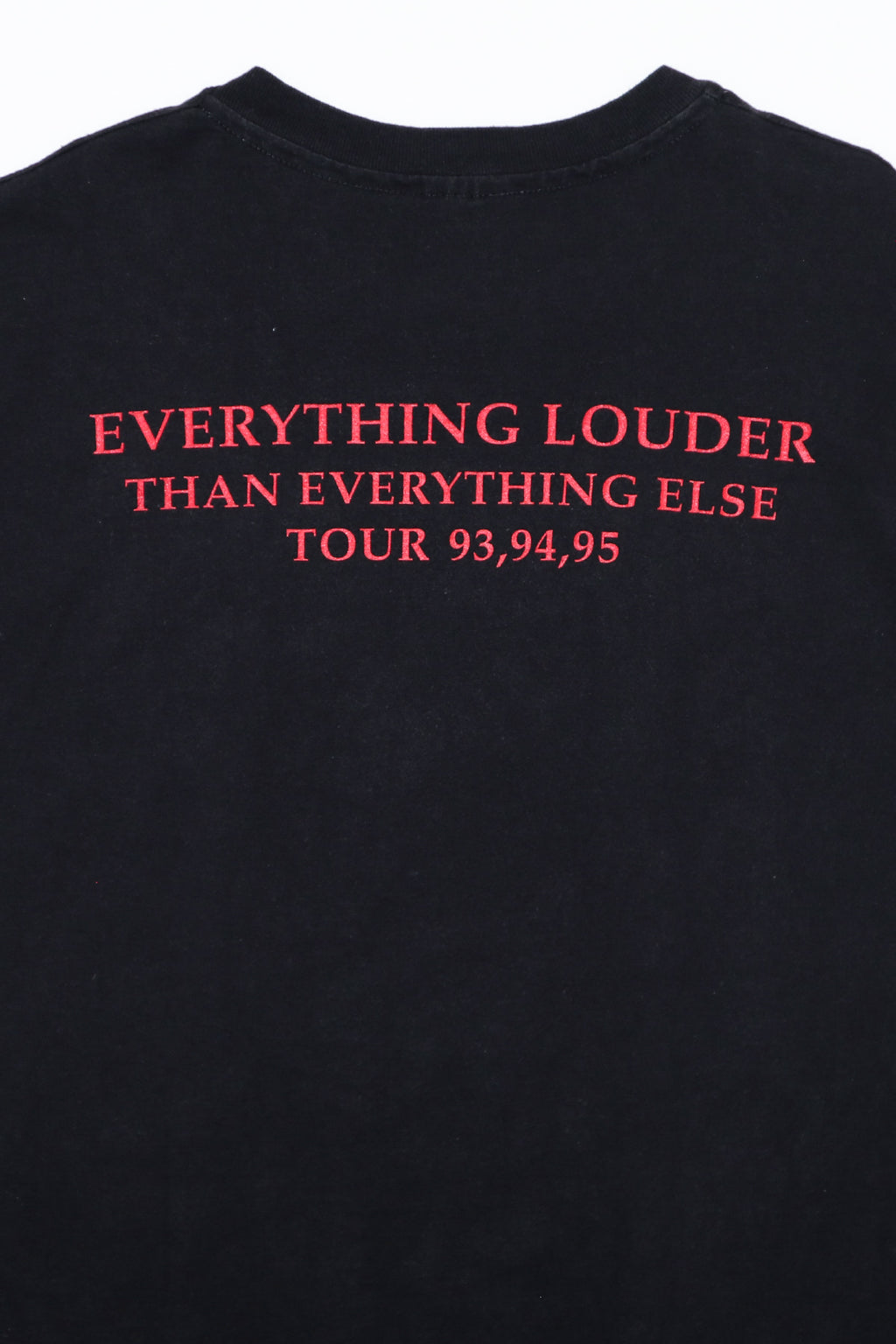 MEAT LOAF/ EVERYTHING LOUDER THAN EVERYTHING ELSE TOUR 93, 94, 95 TEE SHIRTS（90s）