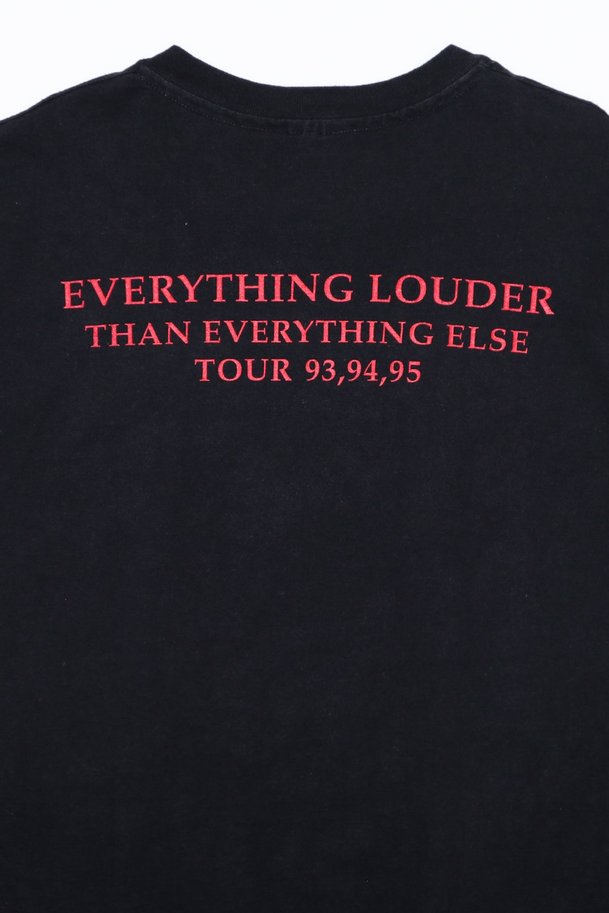MEAT LOAF/ EVERYTHING LOUDER THAN EVERYTHING ELSE TOUR 93, 94, 95 TEE SHIRTS（90s）