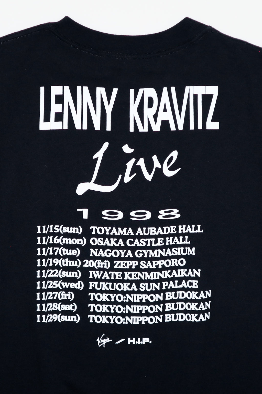 LENNY KRAVITZ / JAPAN LIVE 1998 TEE SHIRTS（90s）