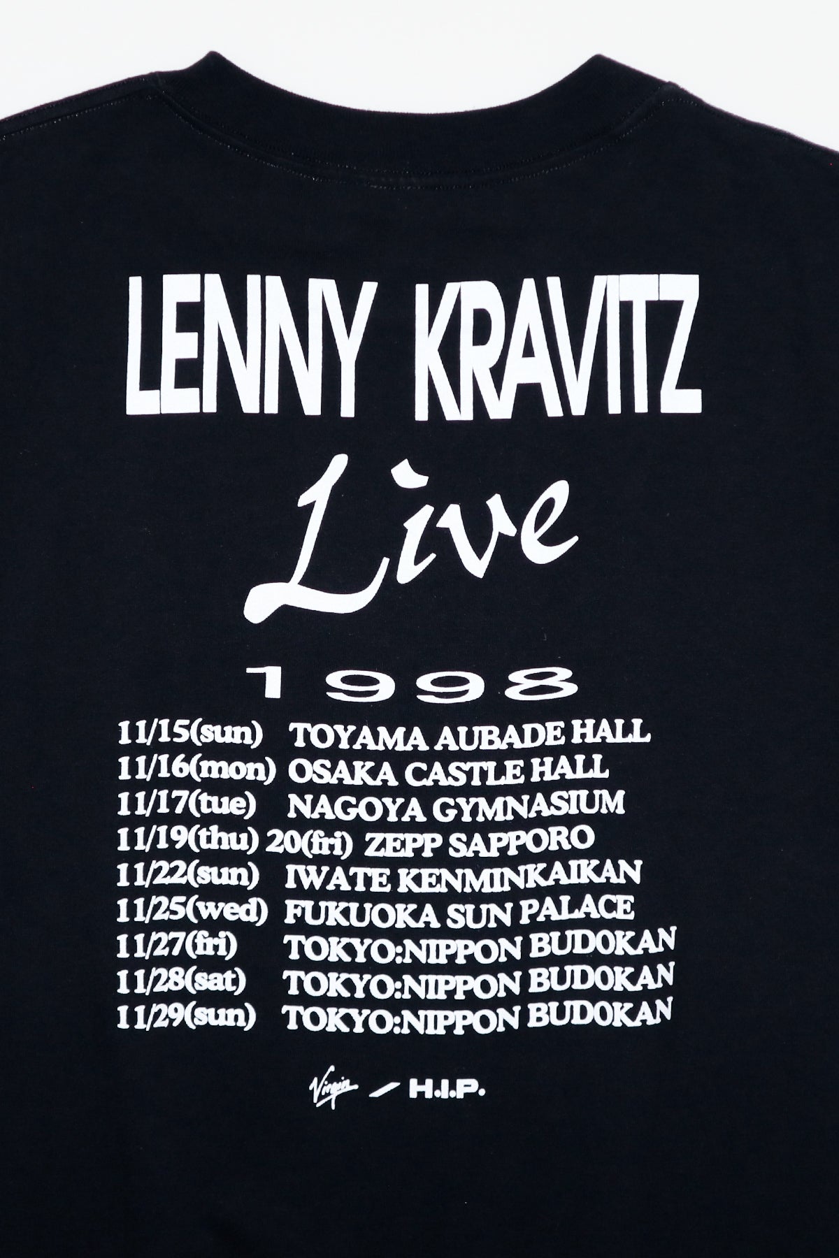 LENNY KRAVITZ / JAPAN LIVE 1998 TEE SHIRTS（90s）