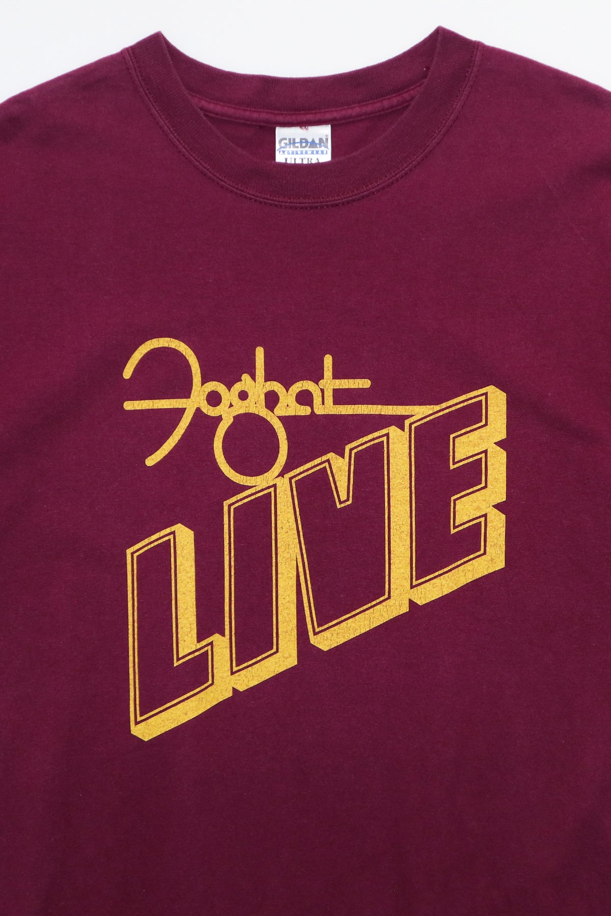 FOGHAT / SPRING SUMMER 1977 TOUR TEE SHIRTS（90s）