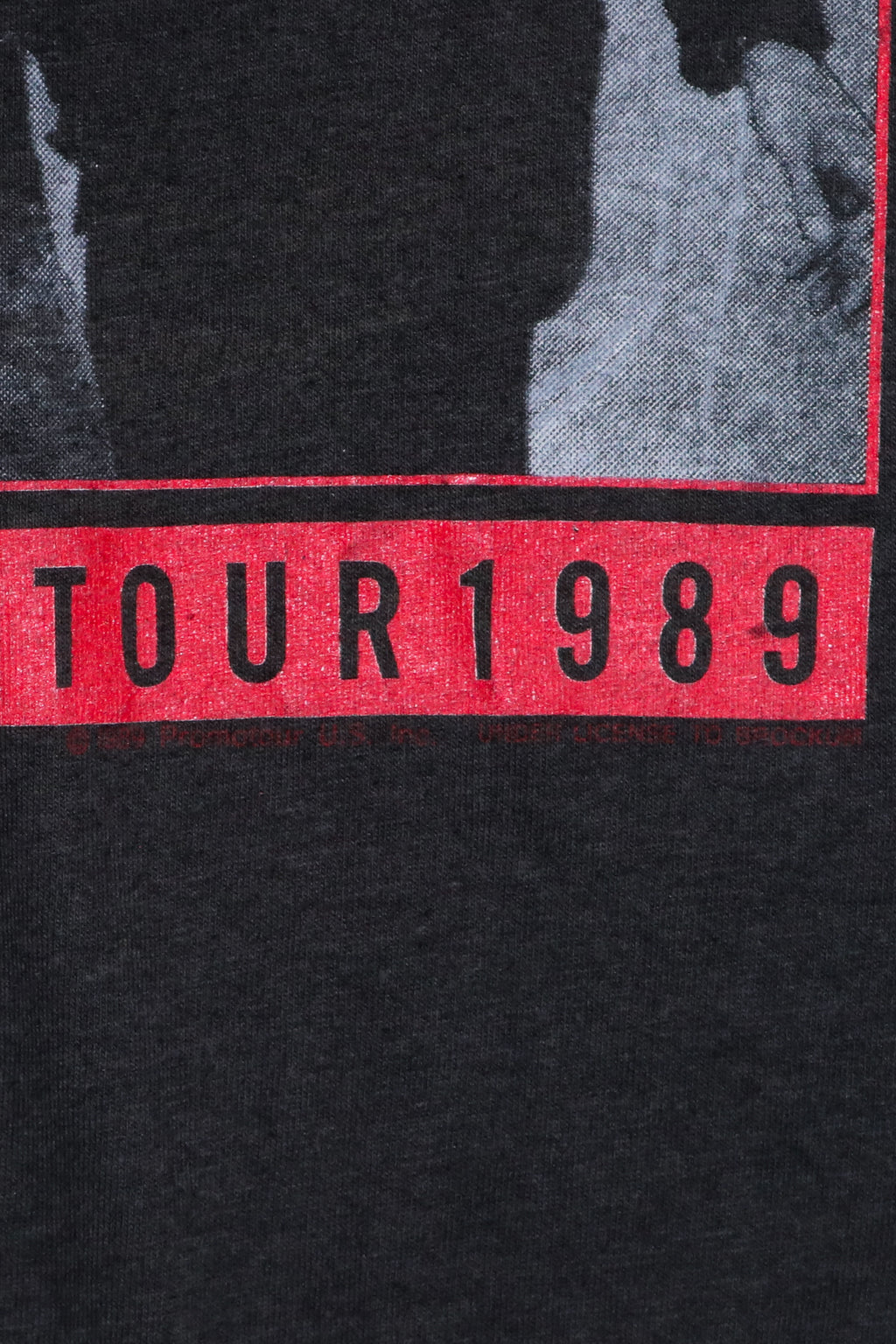 THE ROLLING STONES / STEEL WHEELS THE NORTH AMERICAN TOUR 1989 PHOTO TEE SHIRTS（80s）
