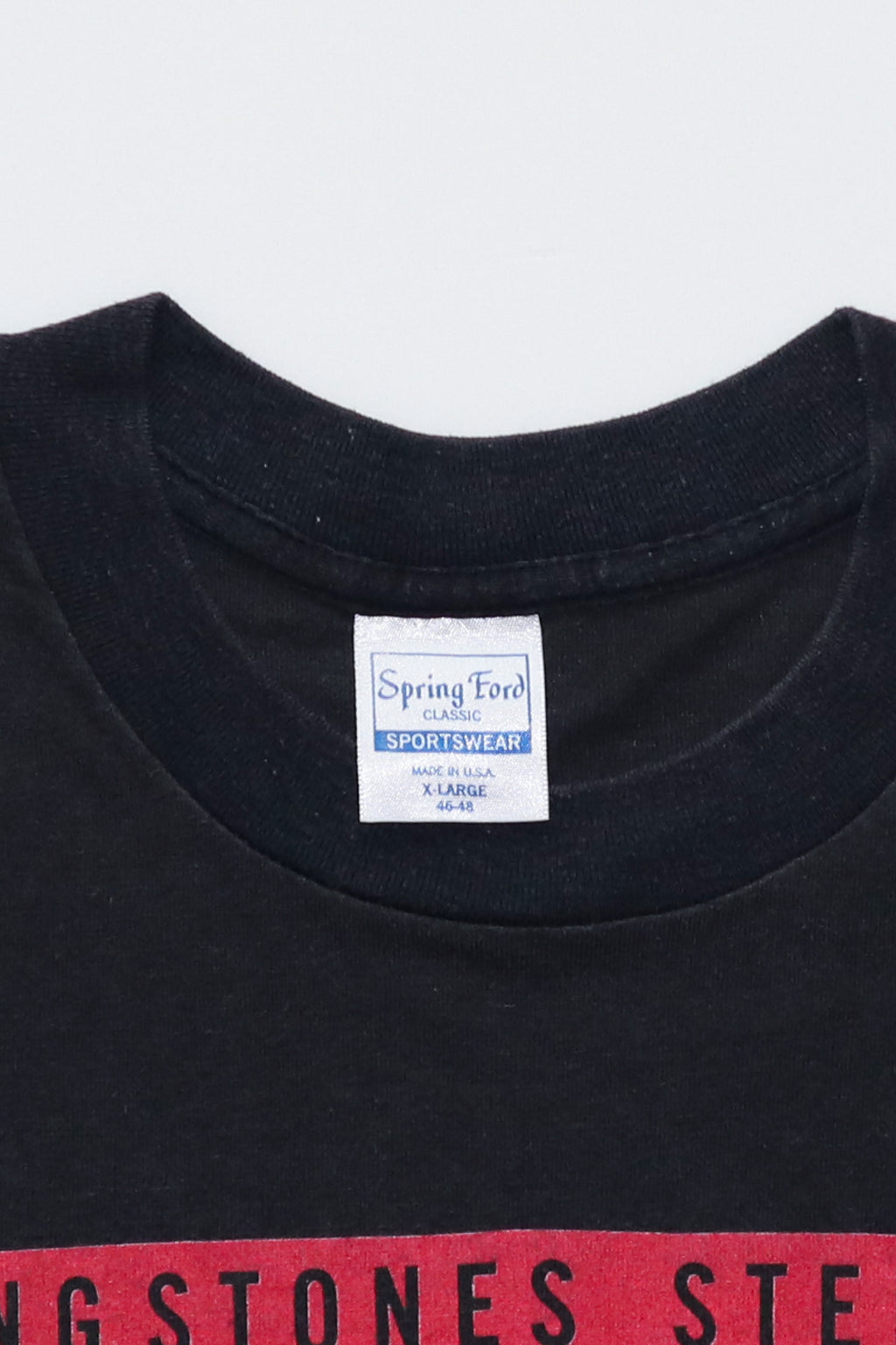 THE ROLLING STONES / STEEL WHEELS THE NORTH AMERICAN TOUR 1989 PHOTO TEE SHIRTS（80s）
