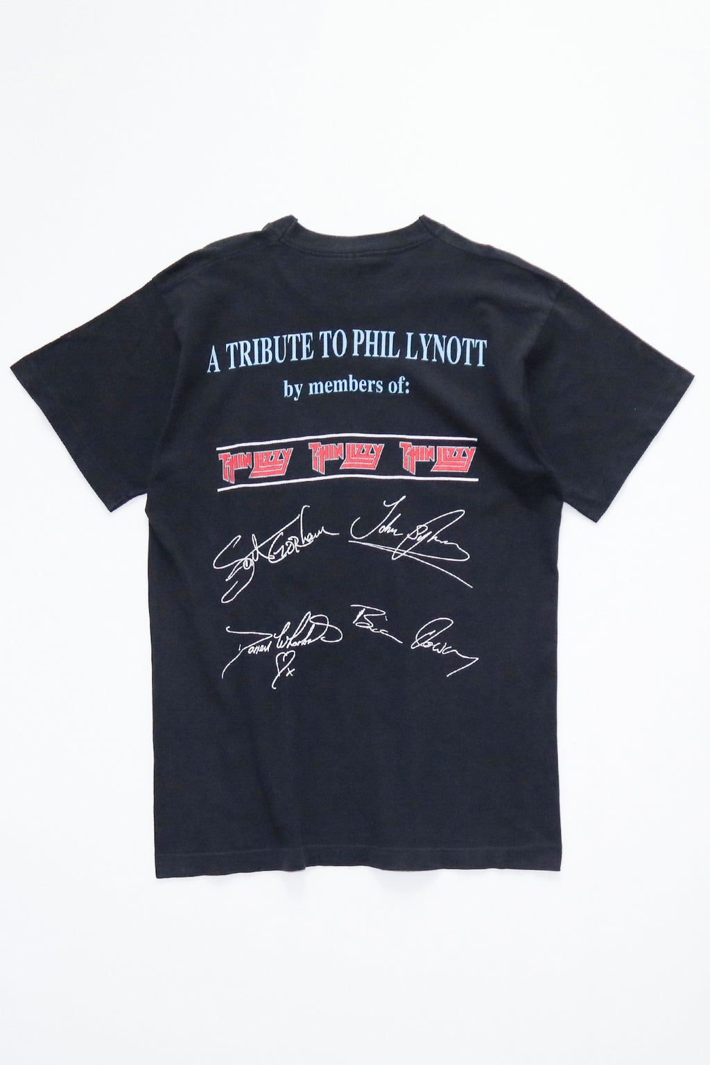 THIN LIZZY / A TRIBUTE TO PHIL LYNOTT TEE SHIRTS（90s）