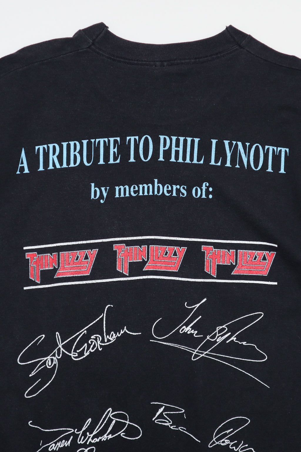 THIN LIZZY / A TRIBUTE TO PHIL LYNOTT TEE SHIRTS（90s）