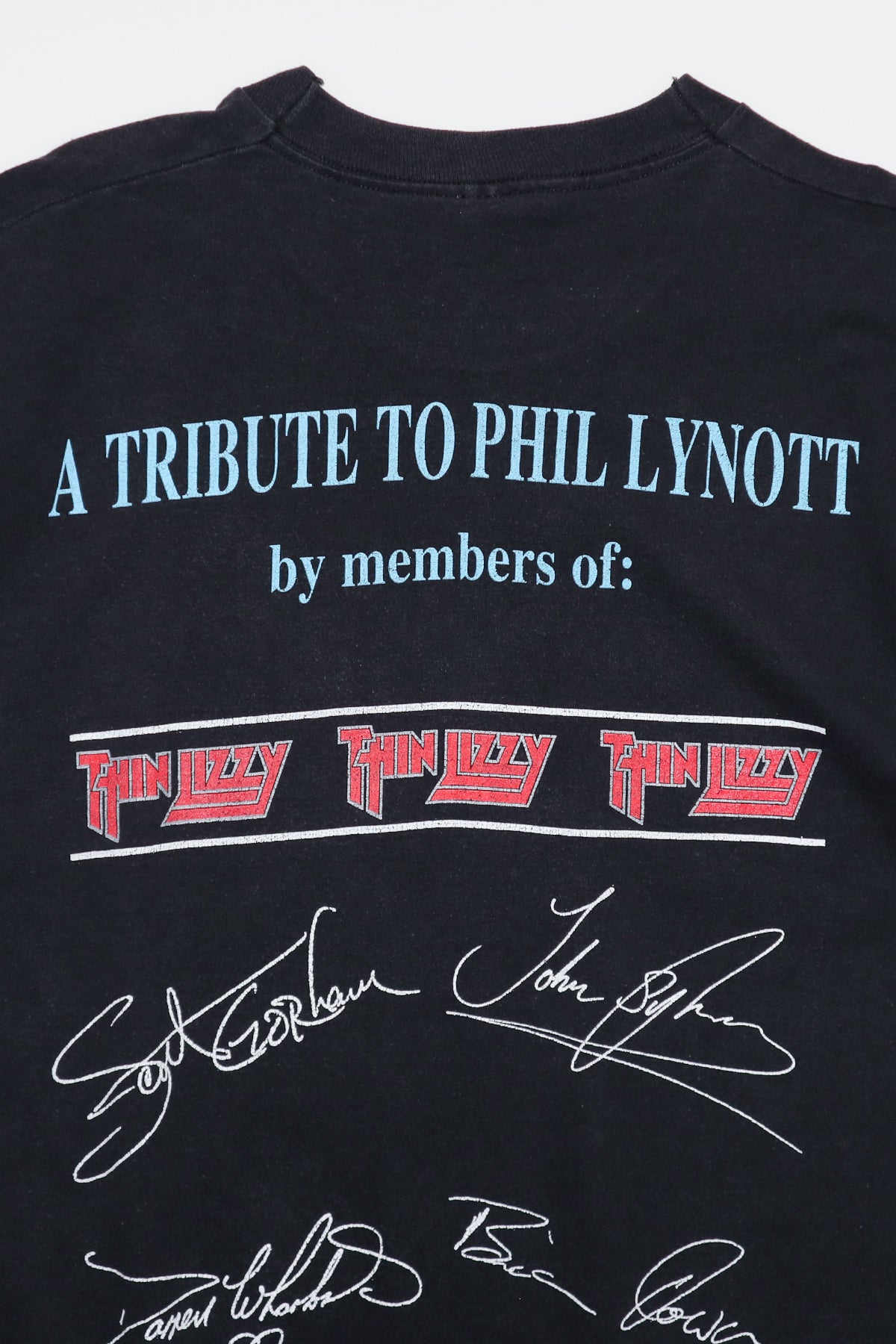 THIN LIZZY / A TRIBUTE TO PHIL LYNOTT TEE SHIRTS（90s）