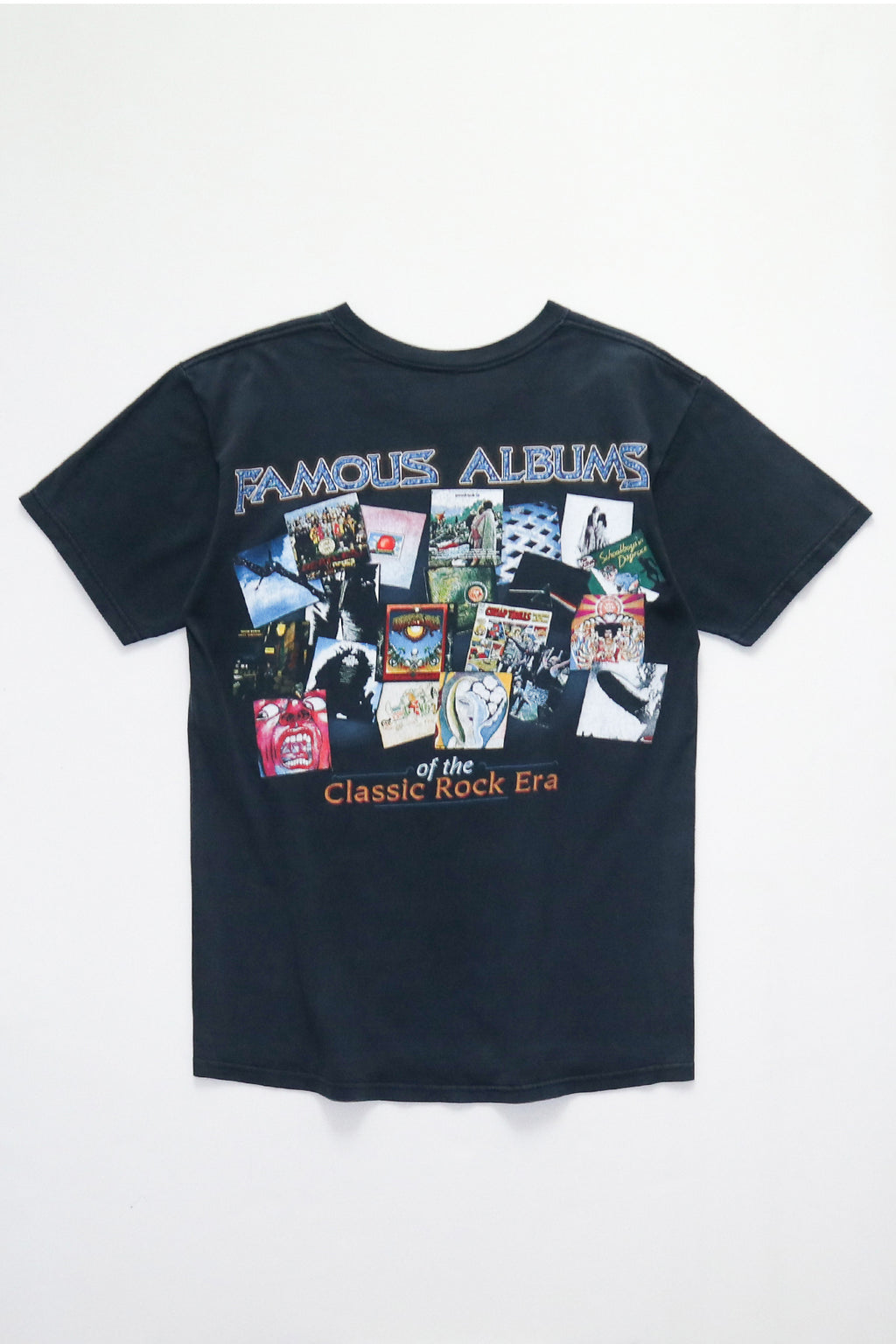 VARIOUS ARTISTS / FAMOUS ALBAMS OF THE CLASSIC ROCK ERA TEE SHIRTS（90s）