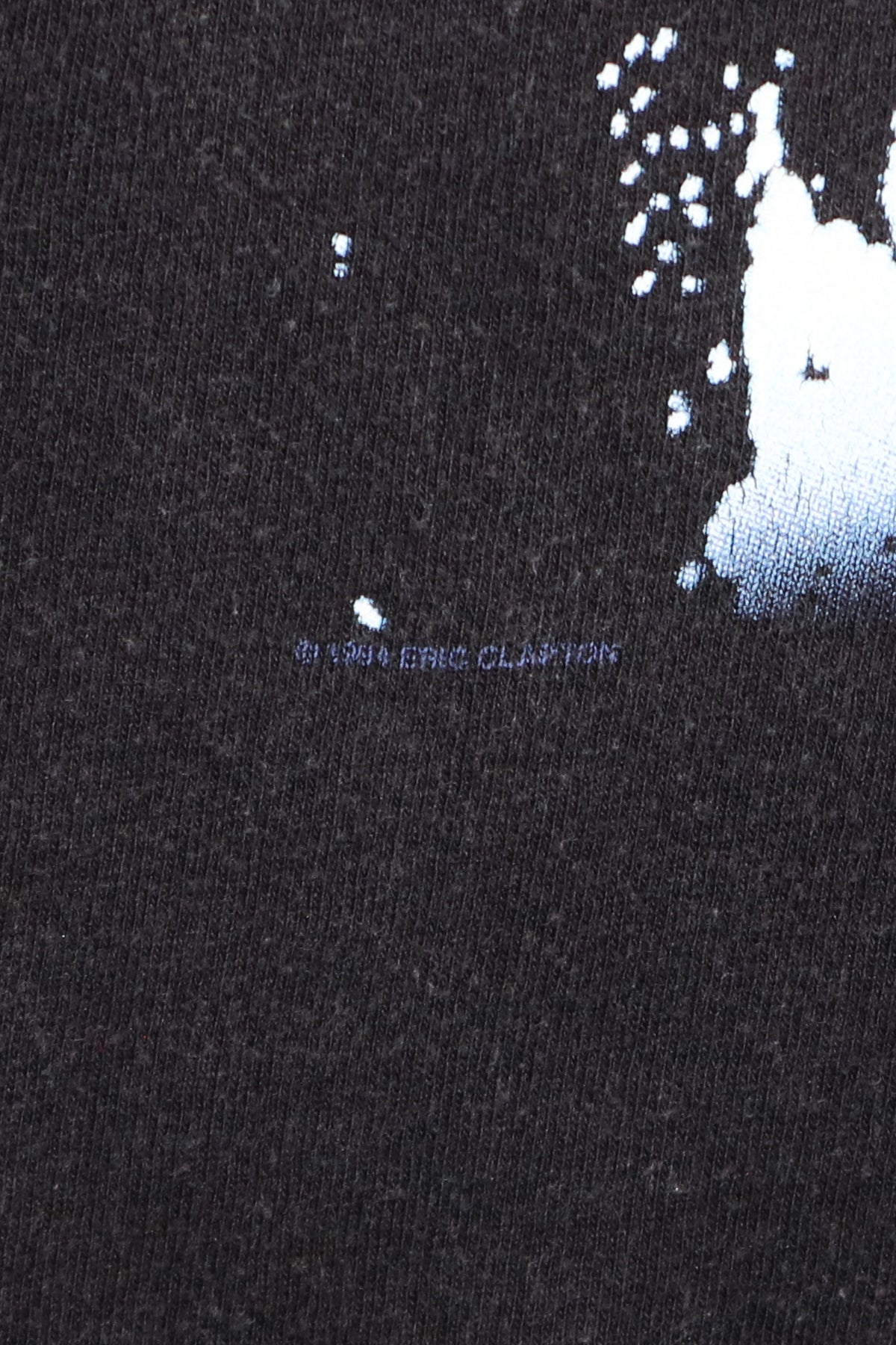 ERIC CLAPTON / AN EVENING OF NOTHING BUT THE BLUES JAPAN TOUR 1995 TEE SHIRTS（90s）