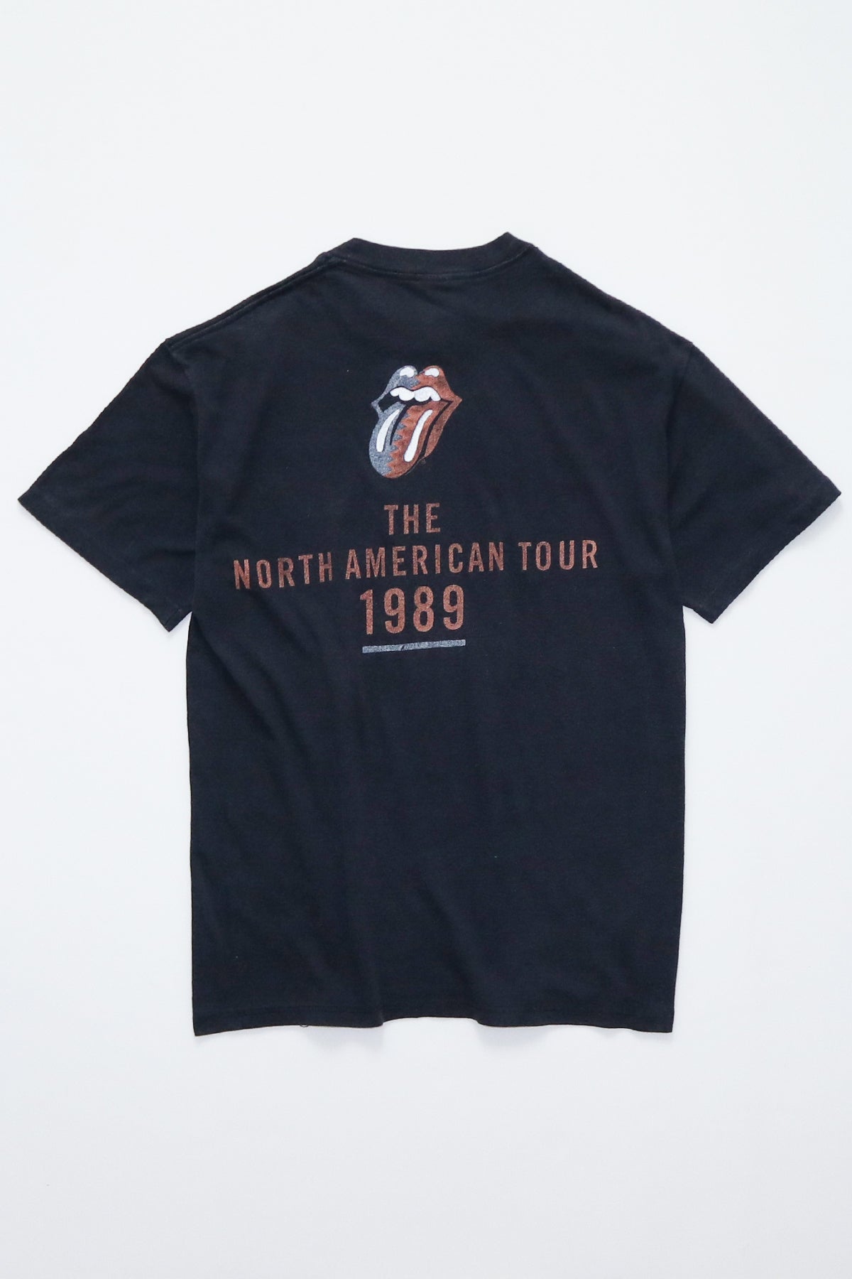 THE ROLLING STONES / STEEL WHEELS THE NORTH AMERICAN TOUR 1989 TEE SHIRTS（80s）