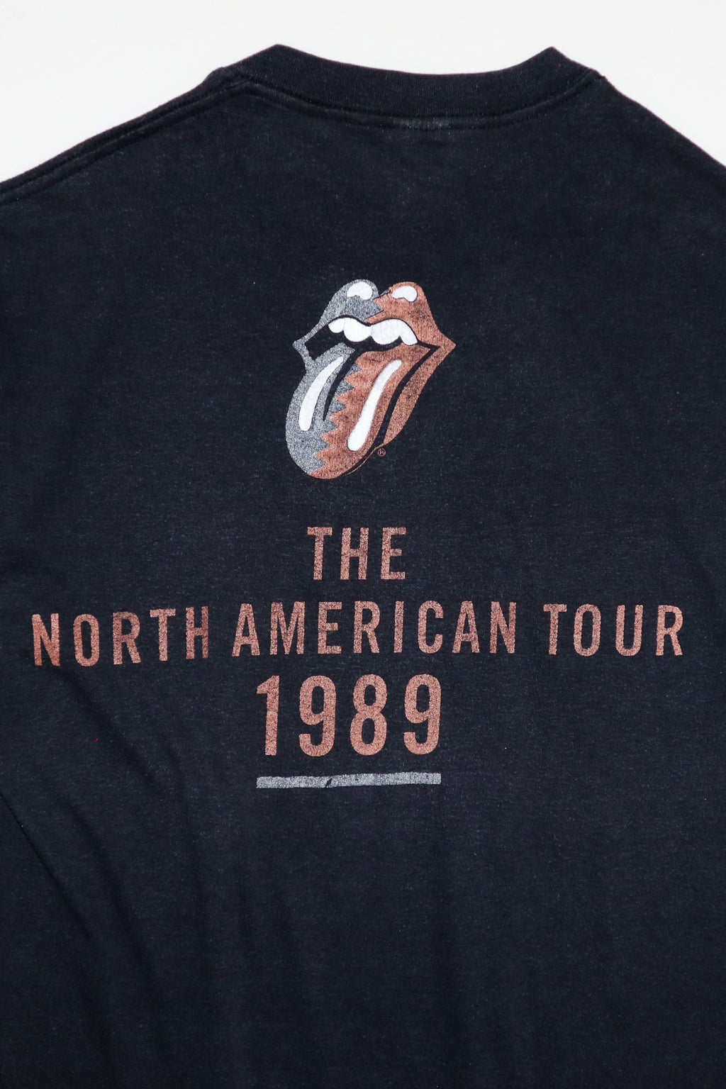 THE ROLLING STONES / STEEL WHEELS THE NORTH AMERICAN TOUR 1989 TEE SHIRTS（80s）