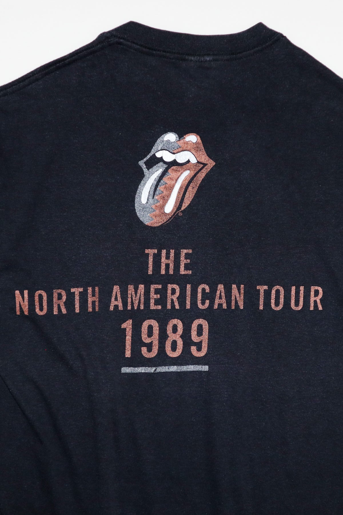 THE ROLLING STONES / STEEL WHEELS THE NORTH AMERICAN TOUR 1989 TEE SHIRTS（80s）