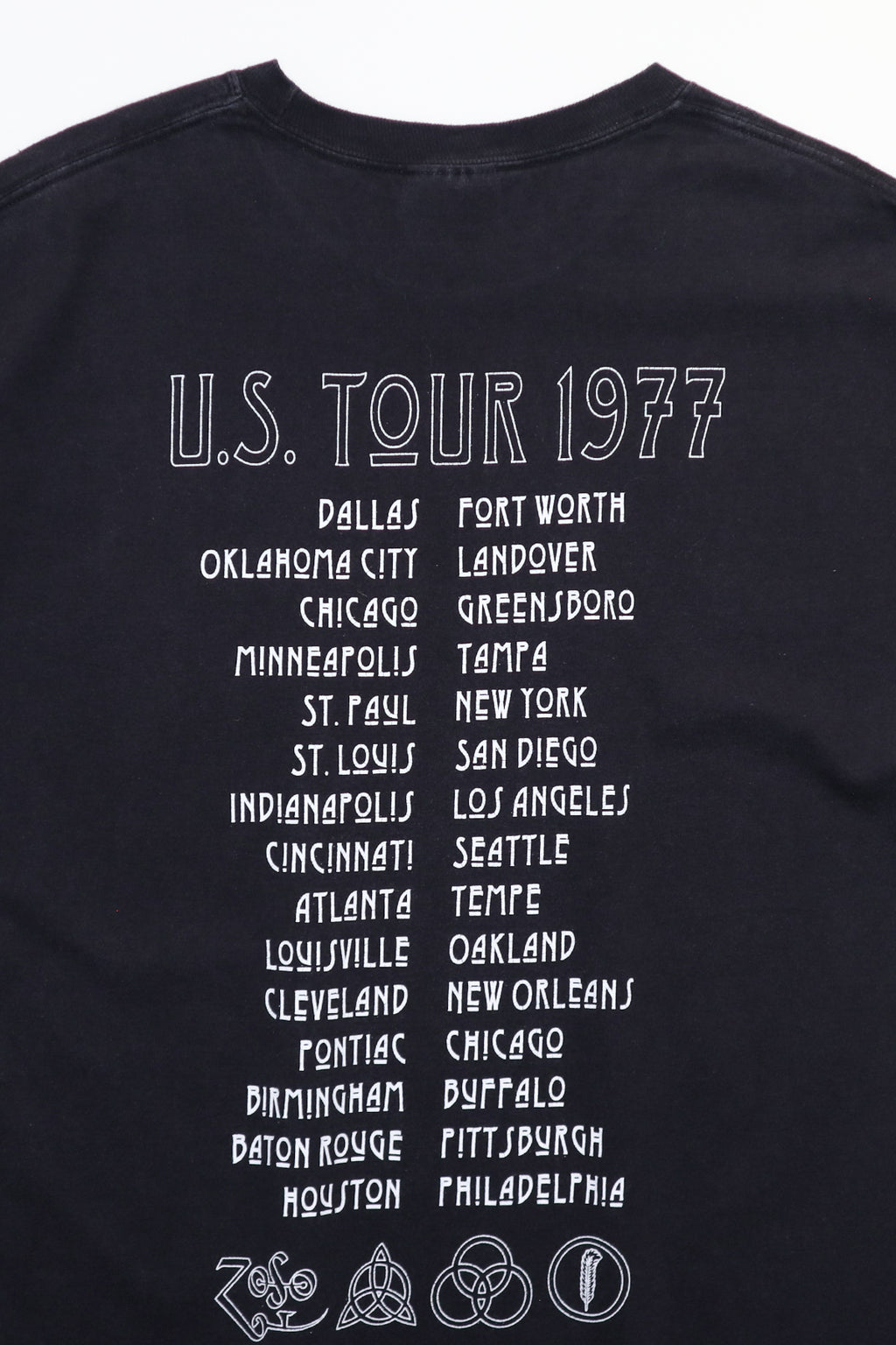 LED ZEPPELIN / UNITED STATES OF AMERICA TOUR 1977 TEE SHIRTS（00s）