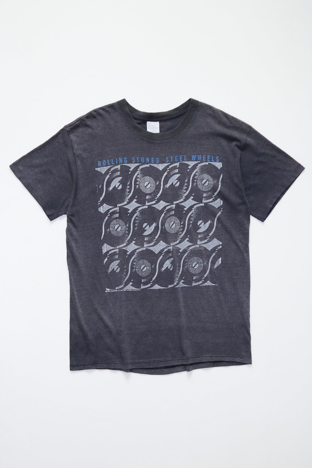 THE ROLLING STONES / STEEL WHEELS THE NORTH AMERICAN TOUR 1989 TEE SHIRTS（80s）