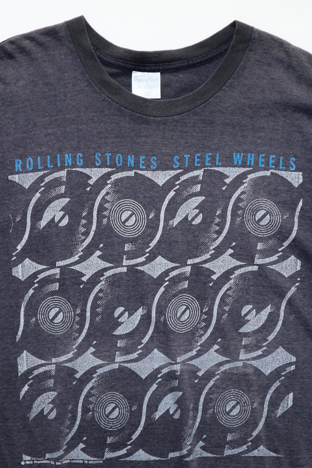 THE ROLLING STONES / STEEL WHEELS THE NORTH AMERICAN TOUR 1989 TEE SHIRTS（80s）