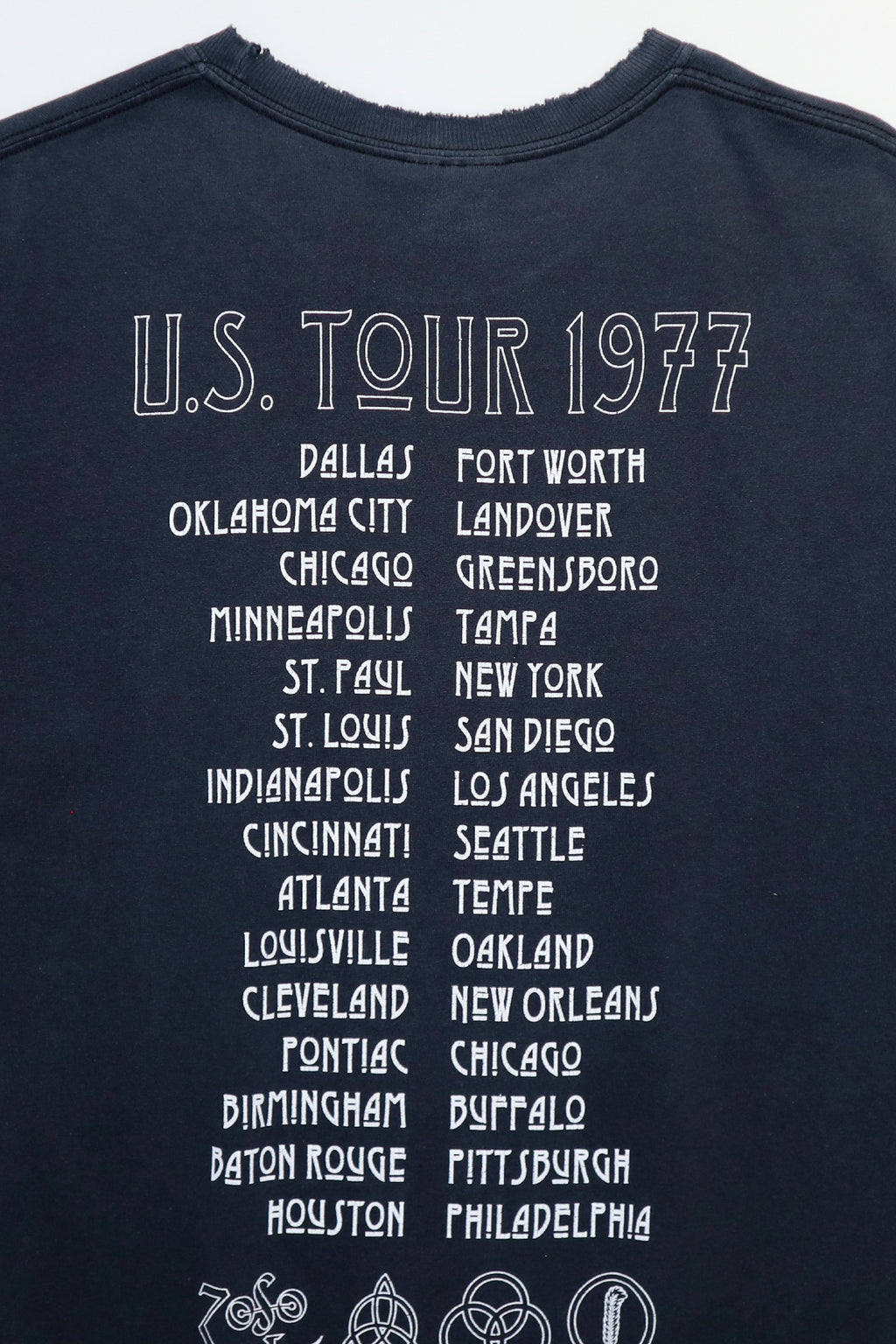 LED ZEPPELIN / UNITED STATES OF AMERICA TOUR 1977 TEE SHIRTS（00s）