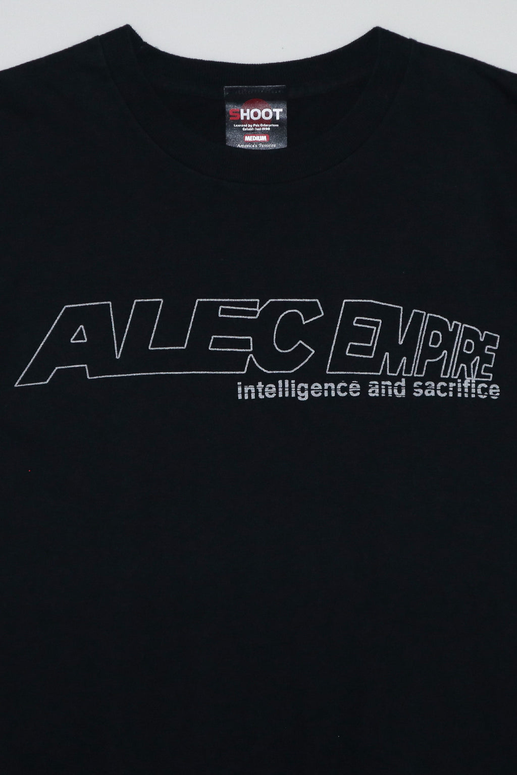 ALEC EMPIRE / INTELLIGENCE AND SACRIFICE TEE SHIRTS（00s）
