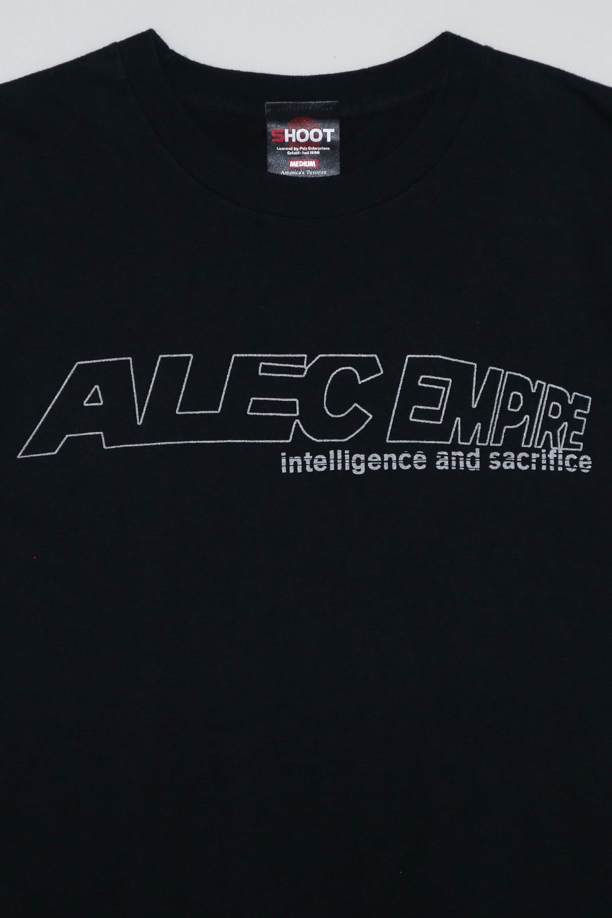 ALEC EMPIRE / INTELLIGENCE AND SACRIFICE TEE SHIRTS（00s）