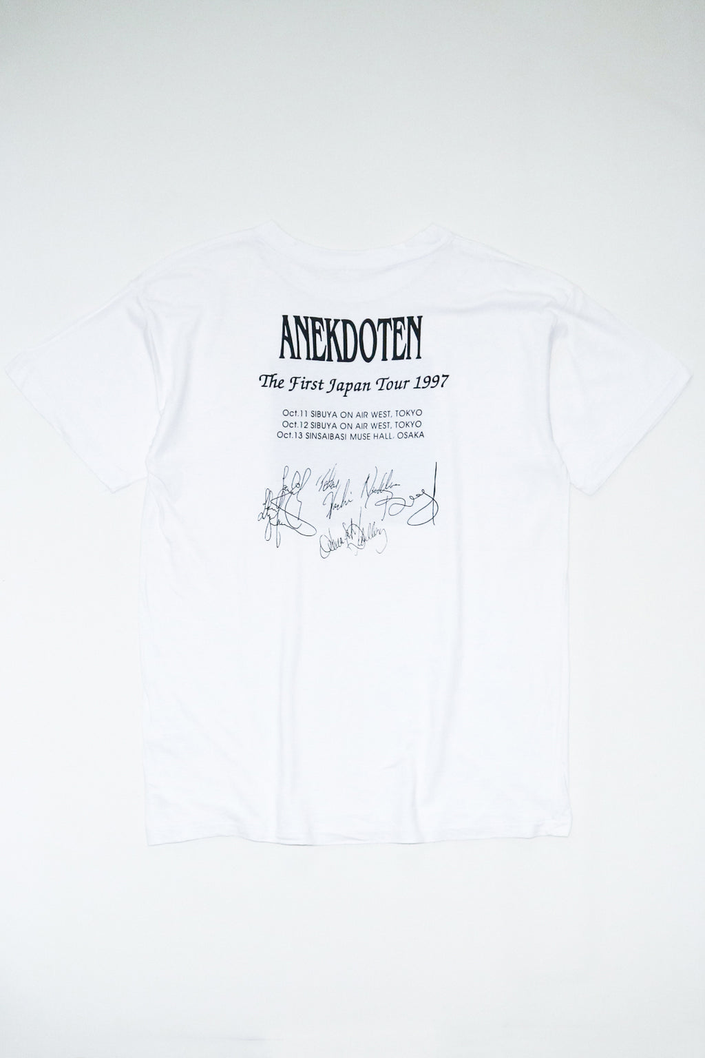 ANEKDOTEN / LIVE EP THE FIRST JAPAN TOUR 1997 TEE SHIRTS（90s）