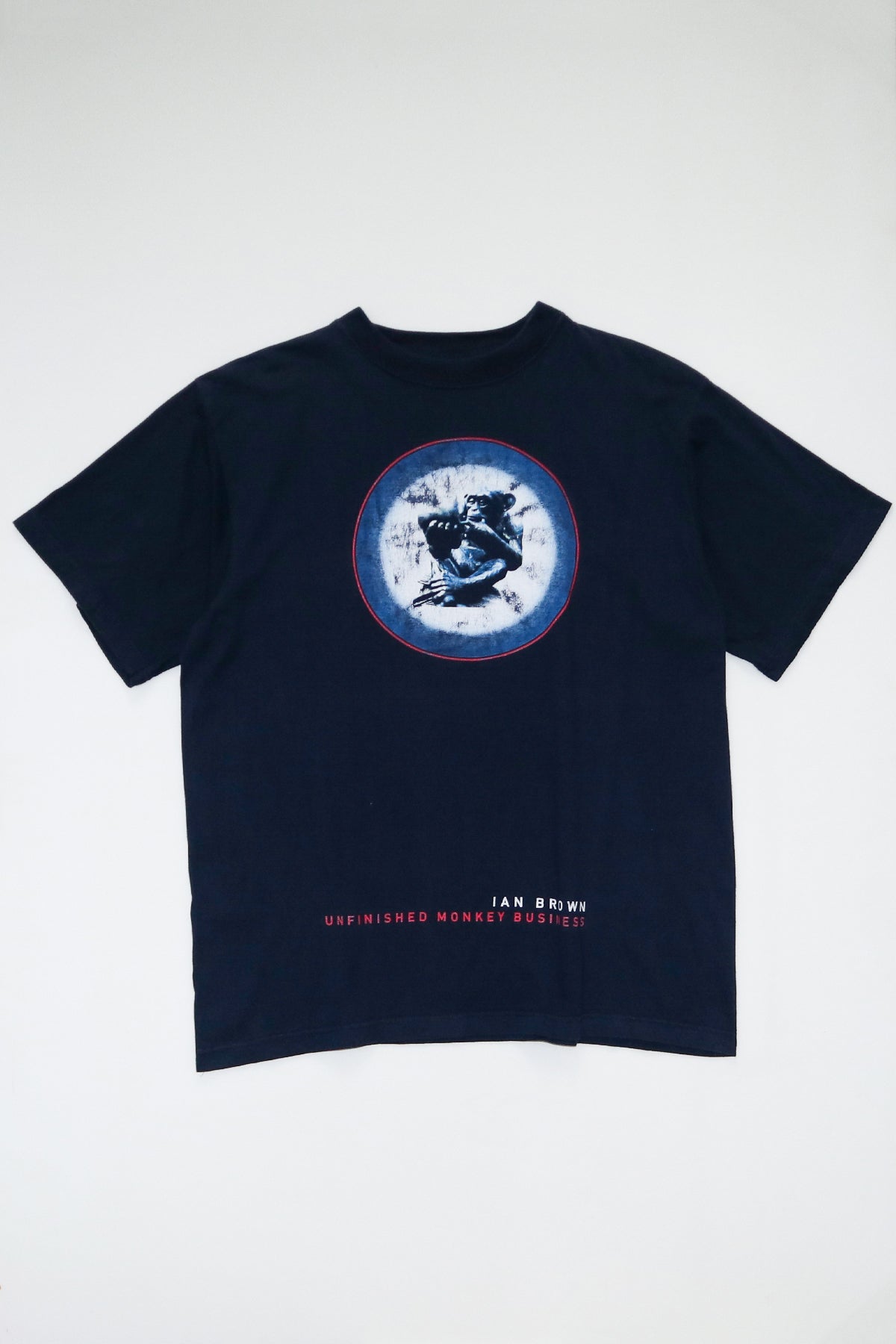 IAN BROWN / UNFINISHED MONKEY BUSINESS TEE SHIRTS（90s）