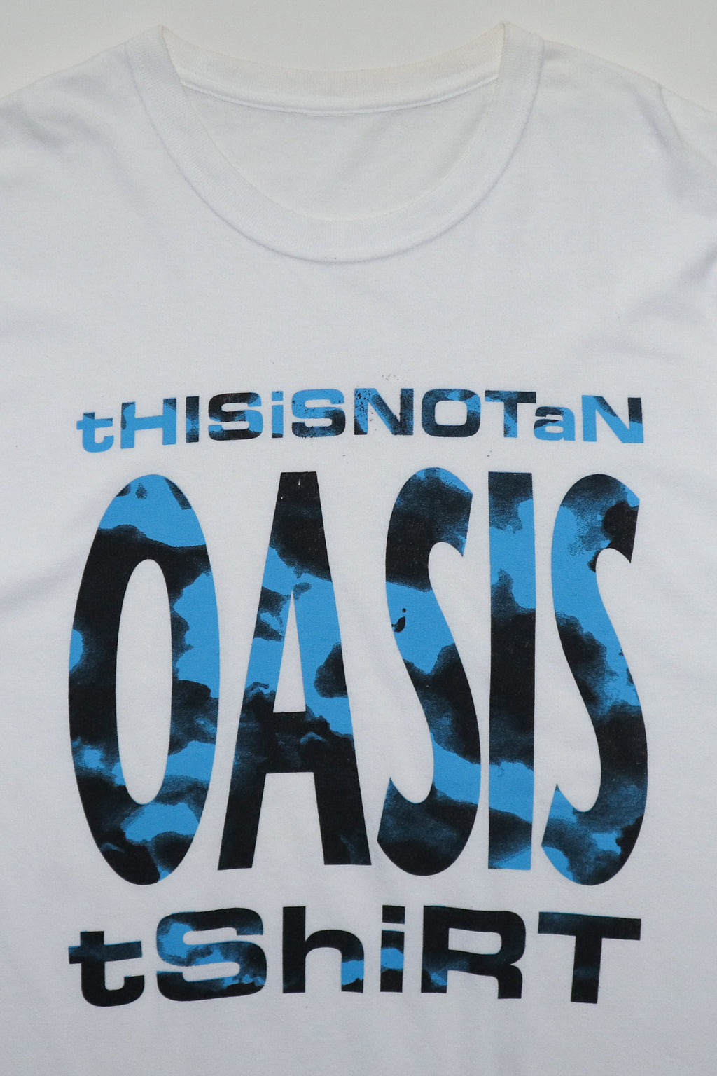 OASIS / THIS IS NOT AN OASIS TEE SHIRTS（90s）