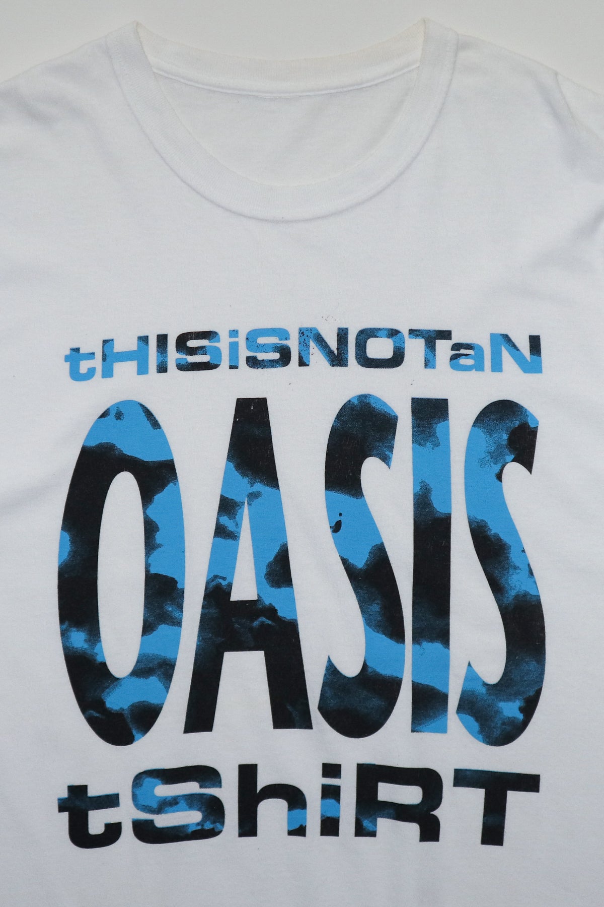 OASIS / THIS IS NOT AN OASIS TEE SHIRTS（90s）
