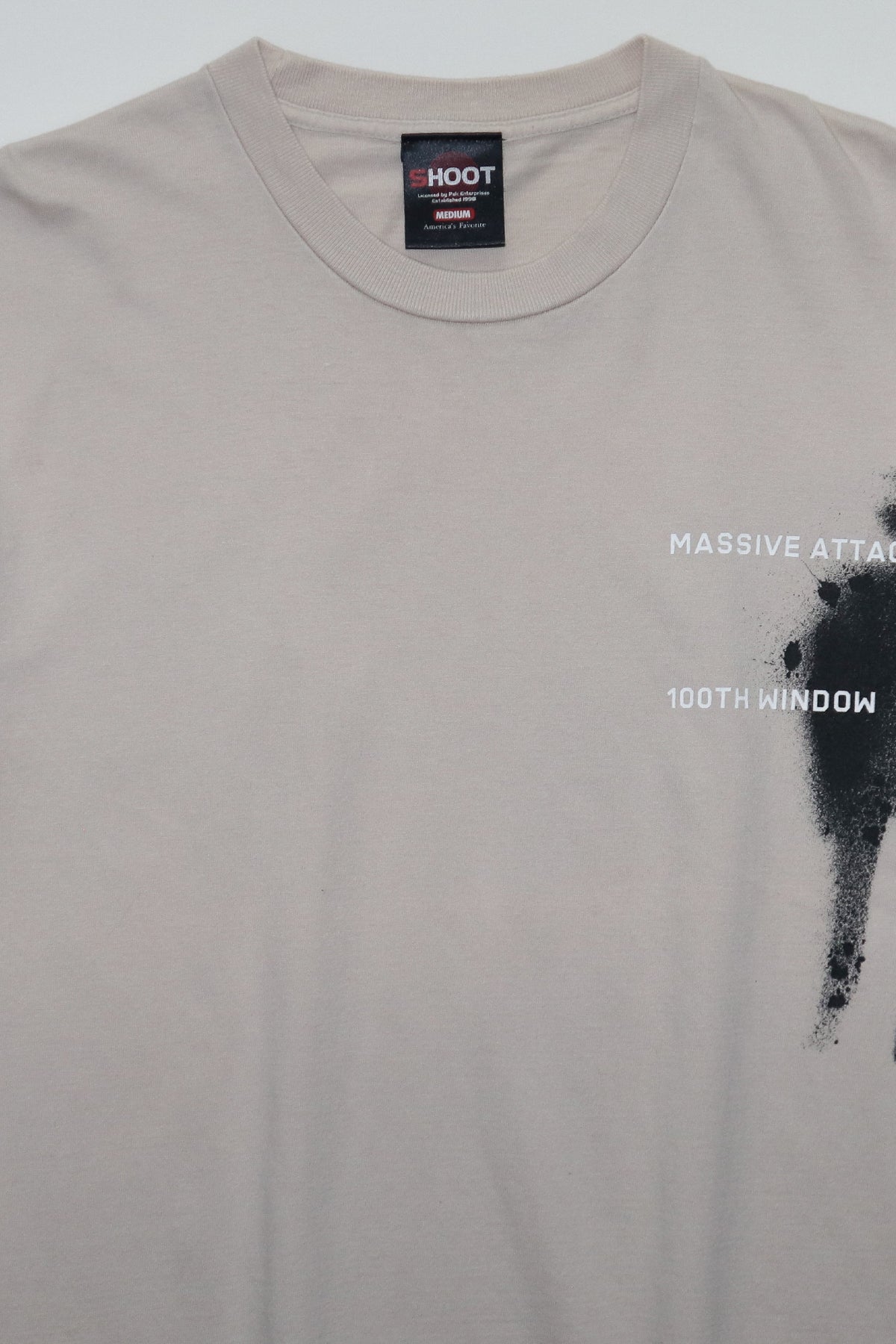 MASSIVE ATTACK / 100TH WINDOW TEE SHIRTS（00s）