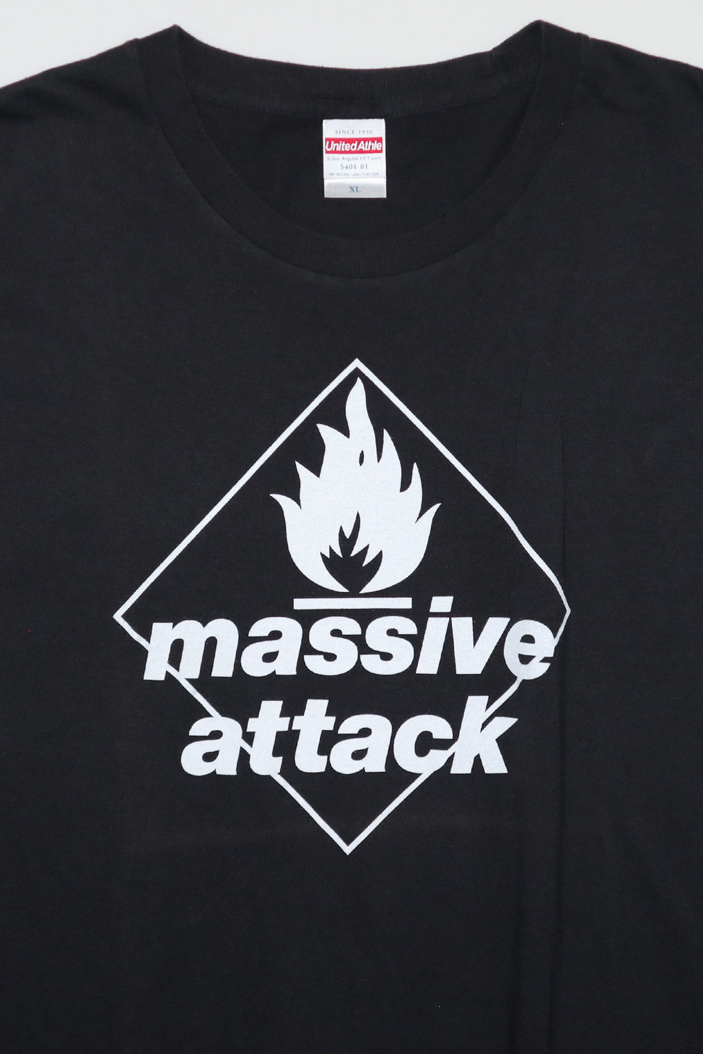 MASSIVE ATTACK / BLUE LINES TEE SHIRTS（10s）