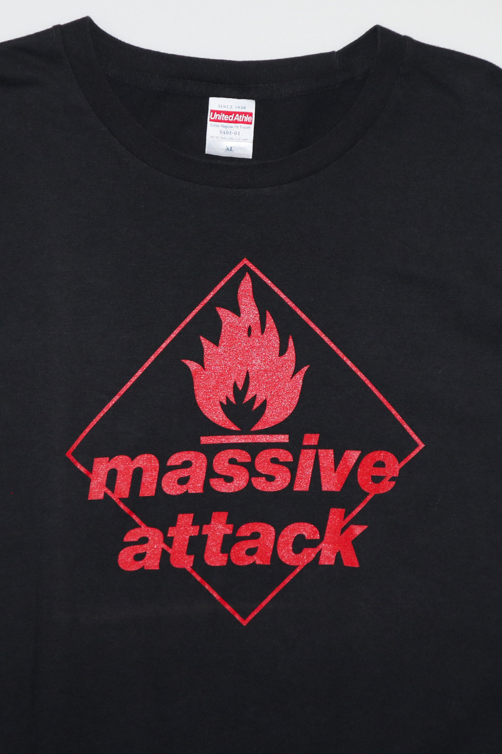 MASSIVE ATTACK / BLUE LINES TEE SHIRTS（10s）